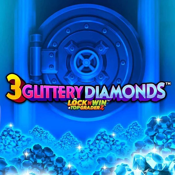 Play 3 Glittery Diamonds slot by PearFiction Studios on legianopoland.com