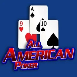 All American Poker logo – Table Games by RTG (Reel Time Gaming) at Legiano Casino