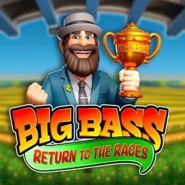 Big Bass Return to the Races by Pragmatic Play, showcased at legianopoland.com – game logo