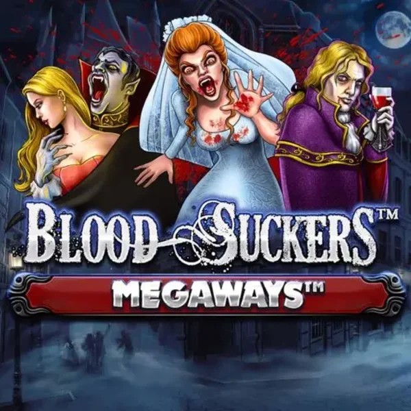 Blood Suckers Megaways logo by Red Tiger Gaming at Legiano Casino