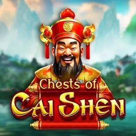 Chests of Cai Shen game by Pragmatic Play – logo hosted on Legiano Casino