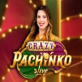 Official Live Casino logo: Crazy Pachinko by Evolution at Legiano Casino