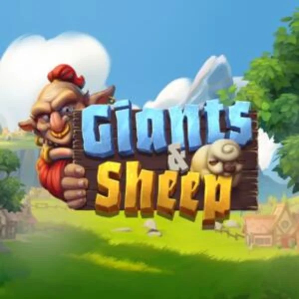Slots logo of Giants and Sheep from Relax Gaming at Legiano Casino