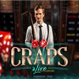 Live Craps logo – Live Casino by Evolution at Legiano Casino