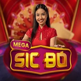 Mega Sic Bo online game logo by Pragmatic Play on legianopoland.com