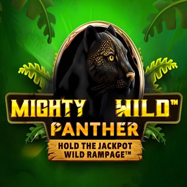 Mighty Wild Panther slot logo by Wazdan at Legiano Casino
