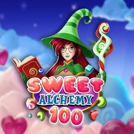 Sweet Alchemy 100 online game logo by Play’n GO on legianopoland.com