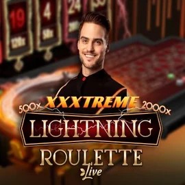 XXXtreme Lightning Roulette slot visual from Evolution available on legianopoland.com